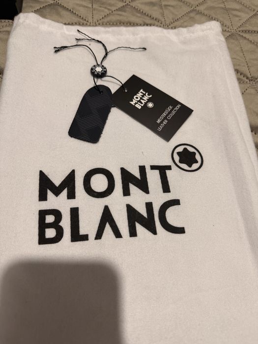 Клъч от естествена кожа montblanc