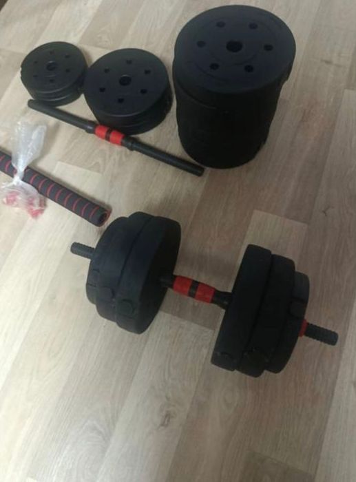 Гантели разборные + штанга