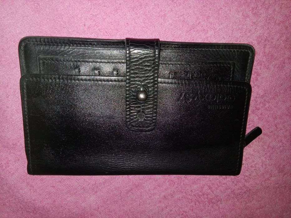 Портмоне кошелёк клатч натуральная кожа