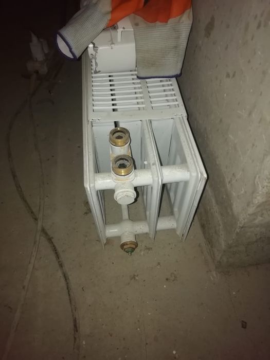 Батарея отопления на Лесной поляне.