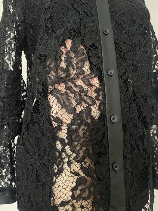 Риза от брюкселска дантела ZARA