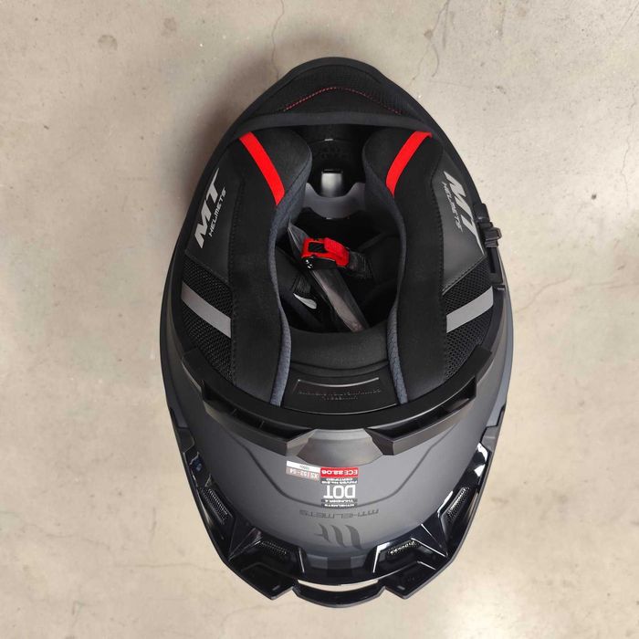 ПРОМОЦИЯ Каска MT Thunder 4 SV GRAY A12 - Код: 82283