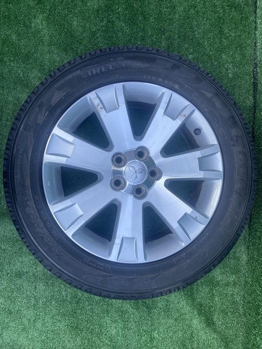 Set 4 Jante Aliaj OE Mitsubishi Outlander cu anvelope vara 235 55 R18