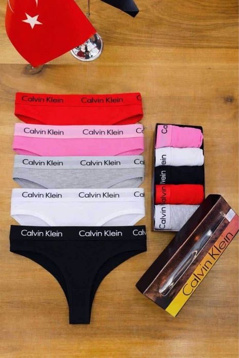 Chiloti tanga  5 la set 75 lei