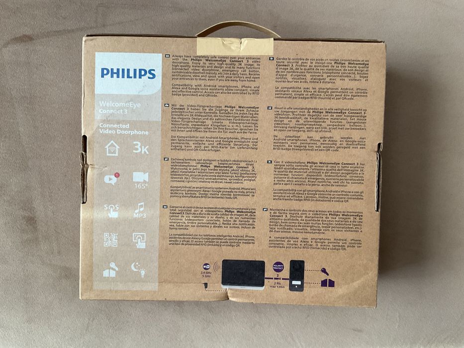 Interfon/Videointerfon Philips WelcomeEye Connect 3, Wi-Fi