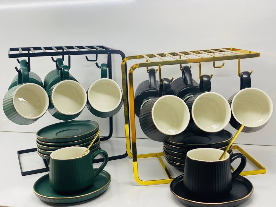 Чашка набор с подставкой