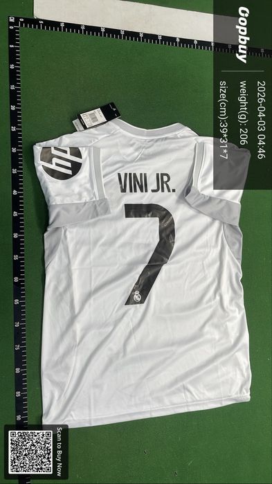 Tricou Vini jr real madrid
