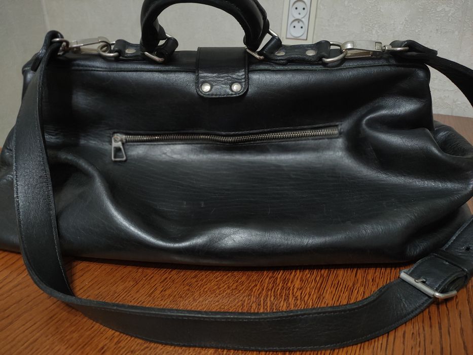 Саквояж кожанный, сумка, чемодан