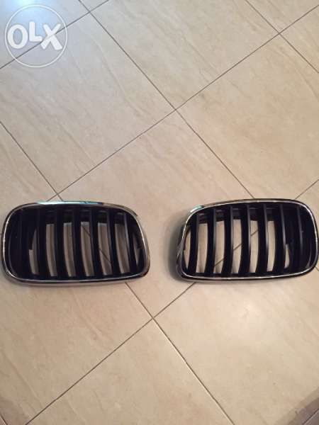 БМВ Х 5 решетки  пред радиатора