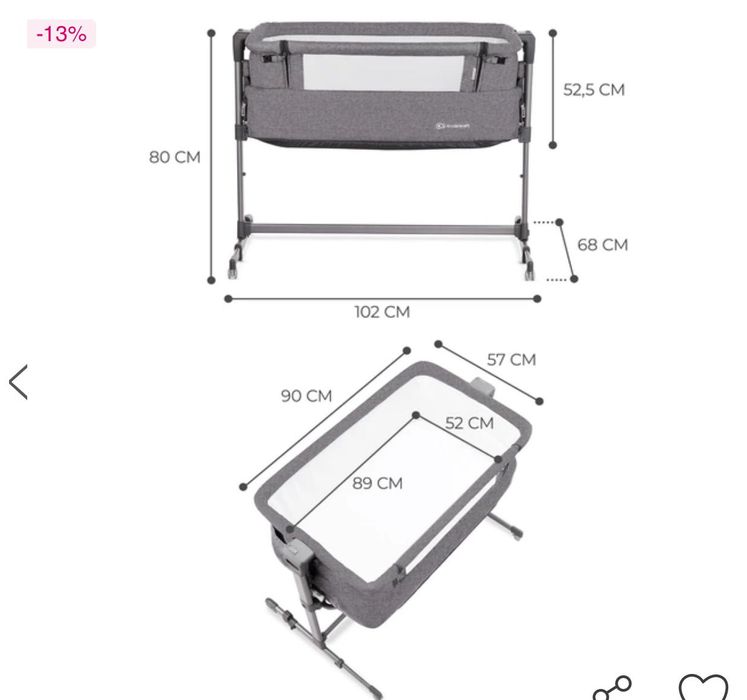 Pat bebeluși atasabil