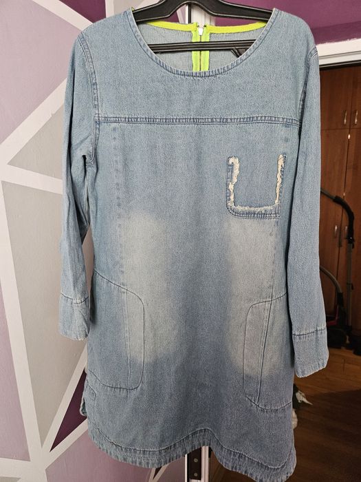 Дънкова рокличка С размер