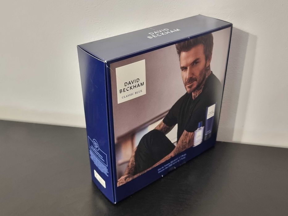 Set David Beckham Classic Blue, Apa de Toaleta 50ml + Gel de dus 200ml