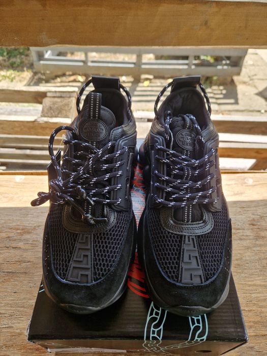 Versace Chain Reaction (marimi: 38,39,40,41,42,43,44,45,46) Negru