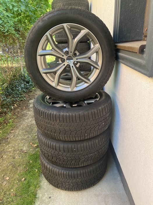 Jante 5x112 R19”,BMw X3/X4/X5/Audi/Q5/Q7Mercedes GLC/Glk,Anvelope 265/50/19 Continental Runflat,senzori Presiune roti