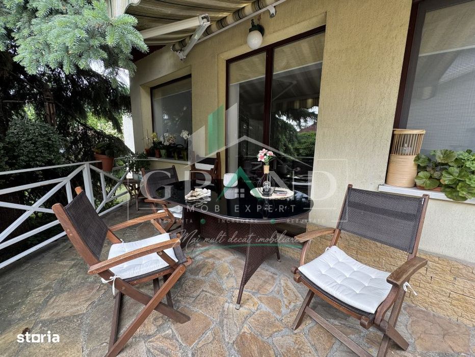 Casa cocheta cu gradina superba si garaj | 624 mp teren | Dambul Rotun