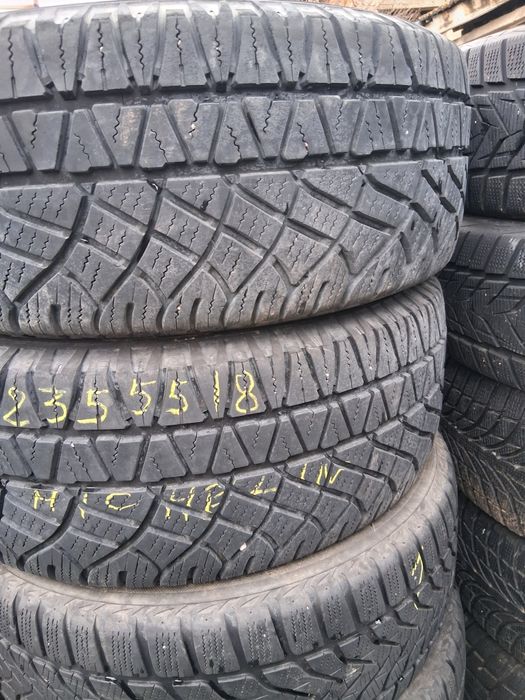 235 55 18 Michelin  2бр зимни