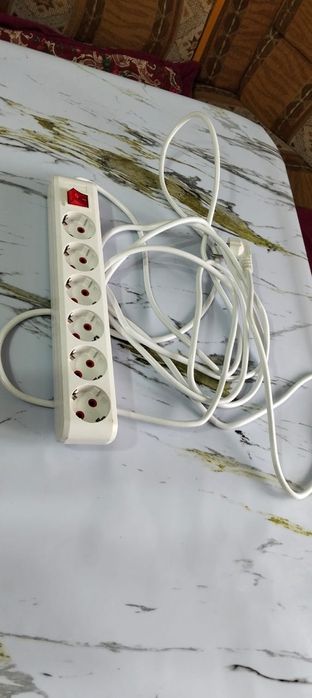 Новый удлинитель длина кабеля 5 метров