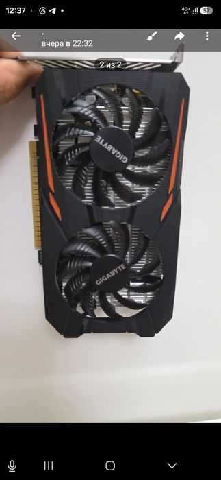 Gigabyte GeForce GTX 1050 Ti OC 4GB сотилади