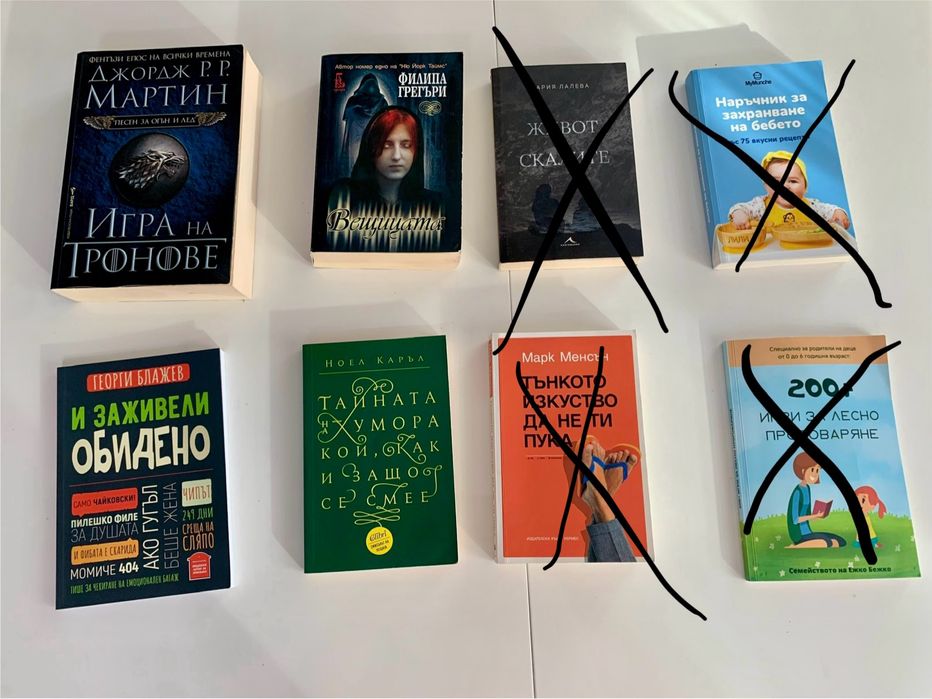 Книги - различни жанрове