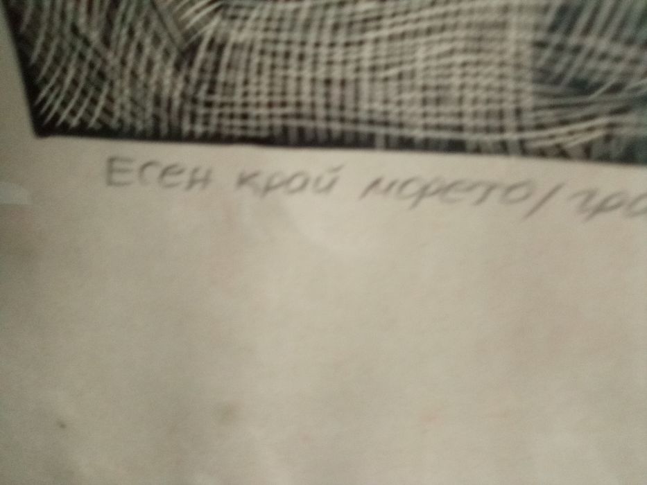 Картина Оригинала Гравюра от Михаил Николов от 1980г оригинала