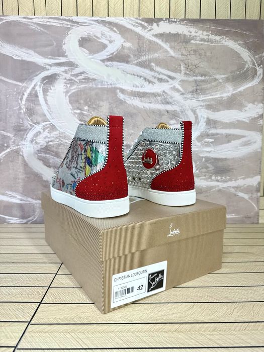 Christian Louboutin High Graffiti Spikes