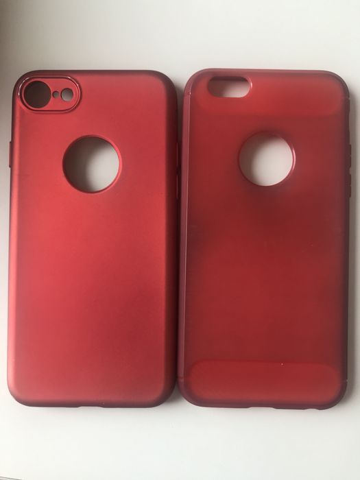 2 бр силиконови кейсове за iPhone 6 и iPhone 7