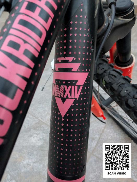 Bicicleta copii B'Twin Rockrider 500+, 24", 18 viteze, suspensie
