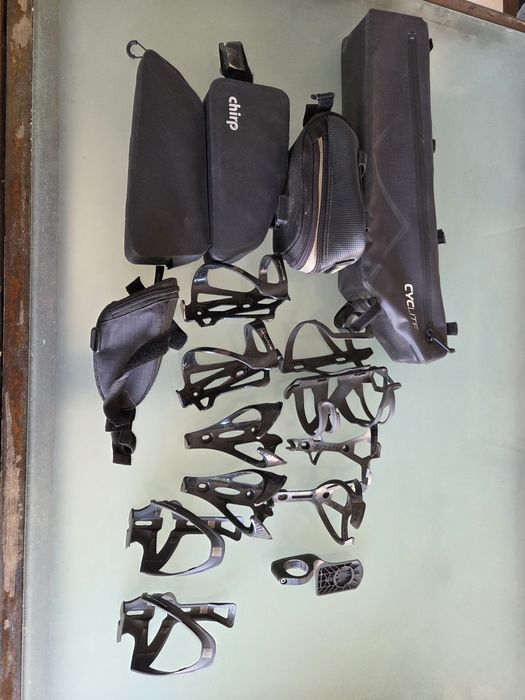 Geantă bicicletă cyclite,suport bidon apă elite ,topeak,cube acid