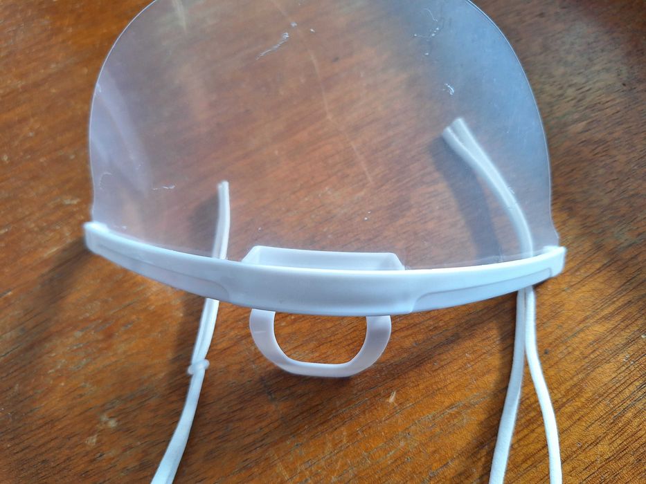 Предпазен шлем, маска за лице