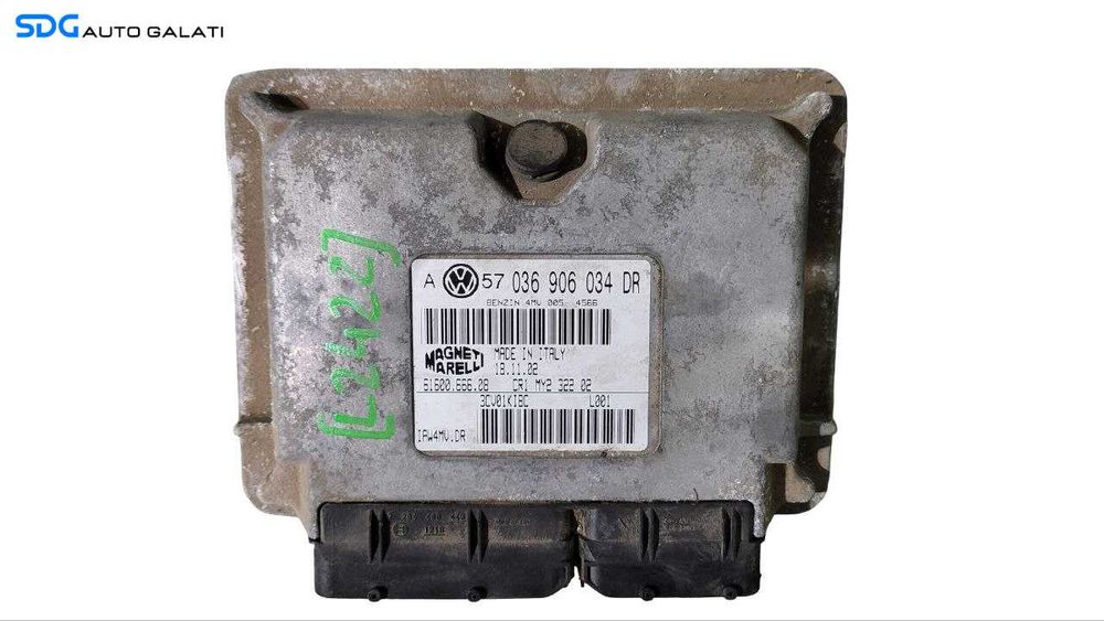 Kit Pornire ECU Calculator Motor Ceas Ceasuri Bord Chei Cheie CIP Imobilizator Volkswagen Bora 1.6 BCB 1998 - 2005 Cod 036906034DR 1J5920826A [LR2388]