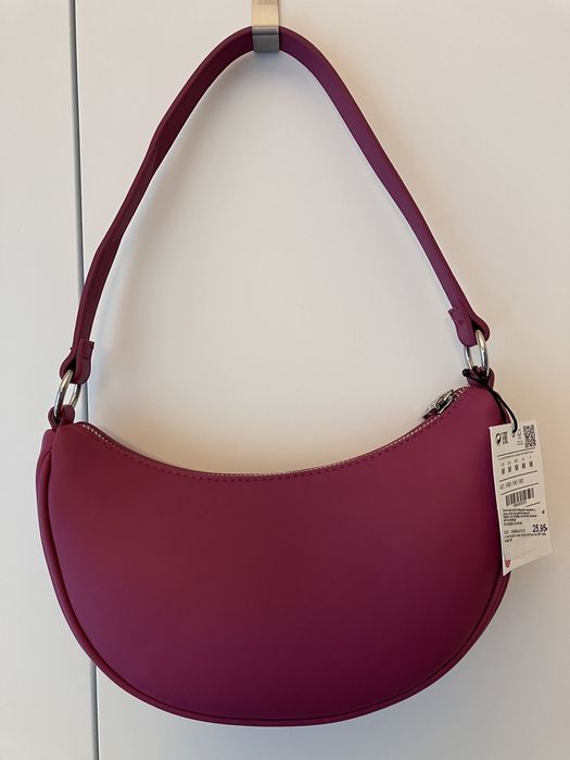 Розова чанта Pull and bear