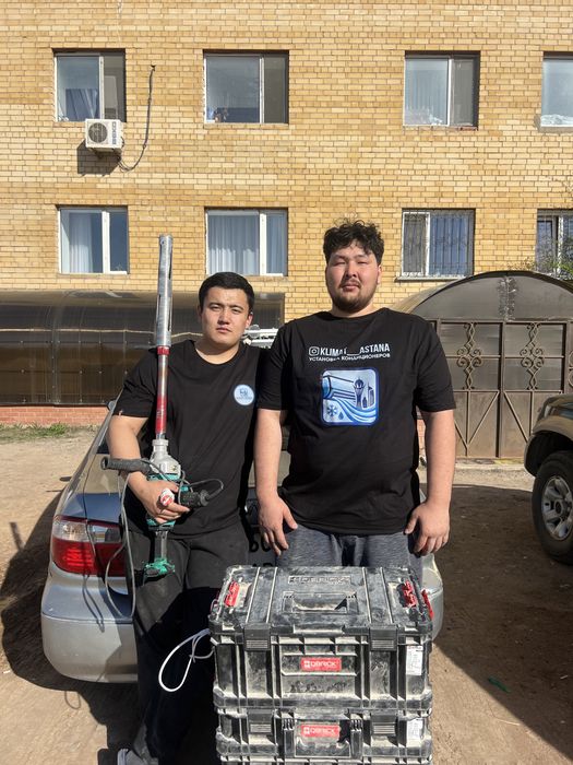 Установка кондицонеров