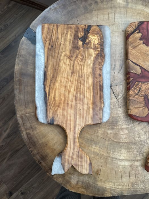 Арт дъски за рязане от дърво и епоксидна смола