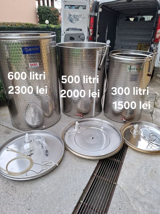 Butoi inox pentru vin