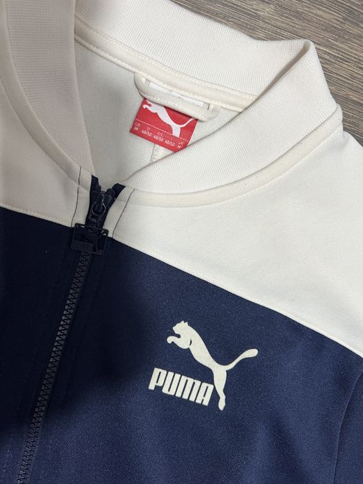 Bluza fermoar PUMA albastra M noua originala