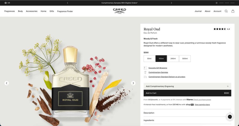 Creed Royal Oud Original