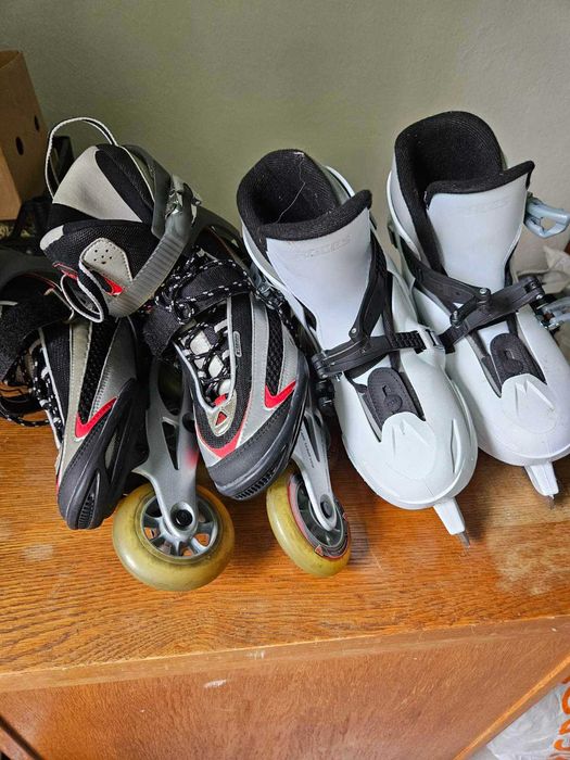 Ролери K2 VO2 Max (41.5) и Кънки за лед Roces MCK II(38-40)