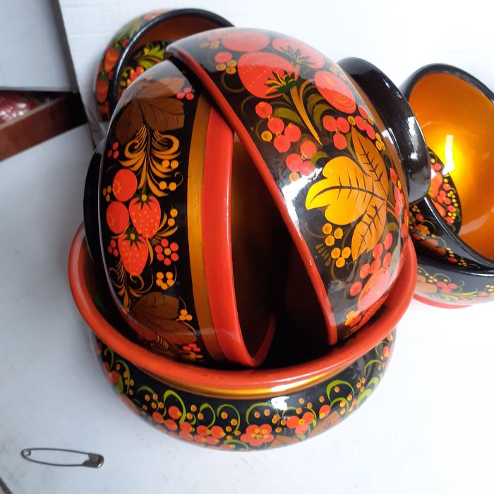 Продам хохломские чашки