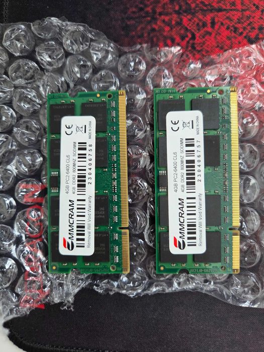 RAM 4GB DDR2 800MHz SODIMM 6400