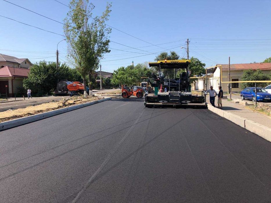 Асфальтирование стоянок в Ташкенте. Качественно. Разметка