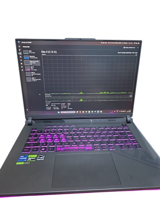 ASUS ROG Strix G16 (G614JU) Impecabil - i7-13650HX | RTX 4060 | Garanție ASUS 12.2026