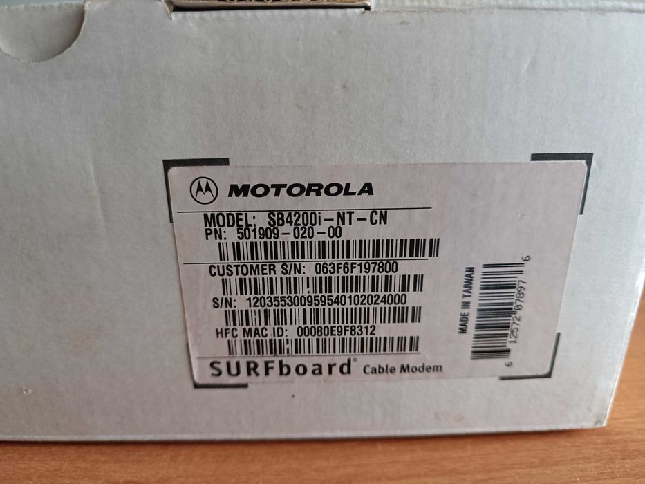 Motorola SB-4200i SURFboard Cable Modem