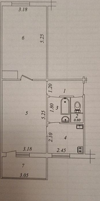 Продаётся 2/2/5 на м-в БУЗ 1 ( Художников )
