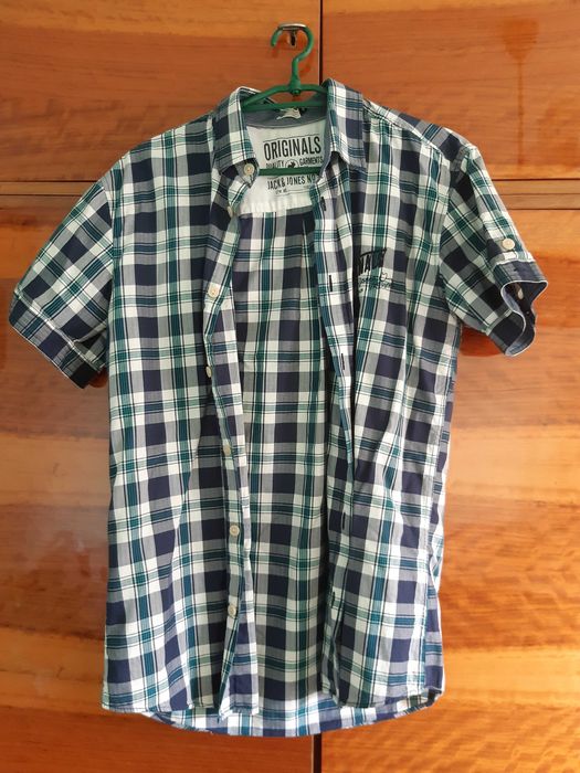 vand camasa cu maneca scurta originala jack & jones, marimea M