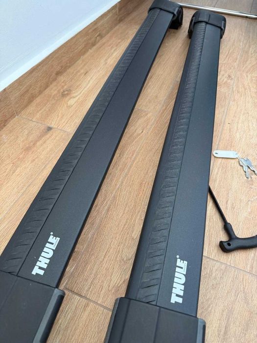Bare transversale Thule Wingbar Edge Black Mercedes E class W213