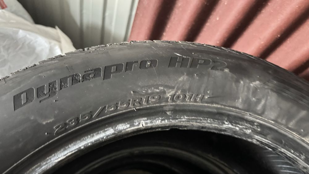 Продам бу шины Hankook 235/55 R19