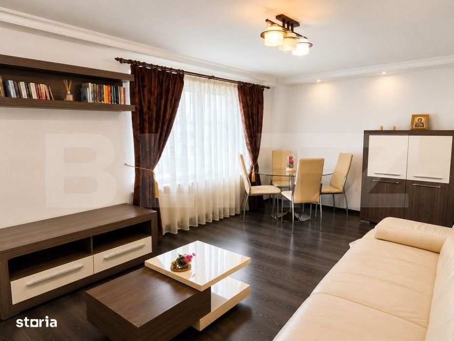 Apartament cu 3 camere de inchiriat, zona excelenta, aproape de scoli