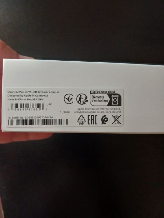 Încărcător USB Original (Iphone17)
