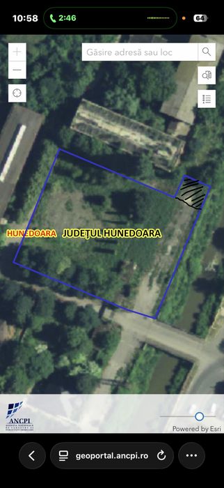 Teren intravilan de vanzare sau inchiriere