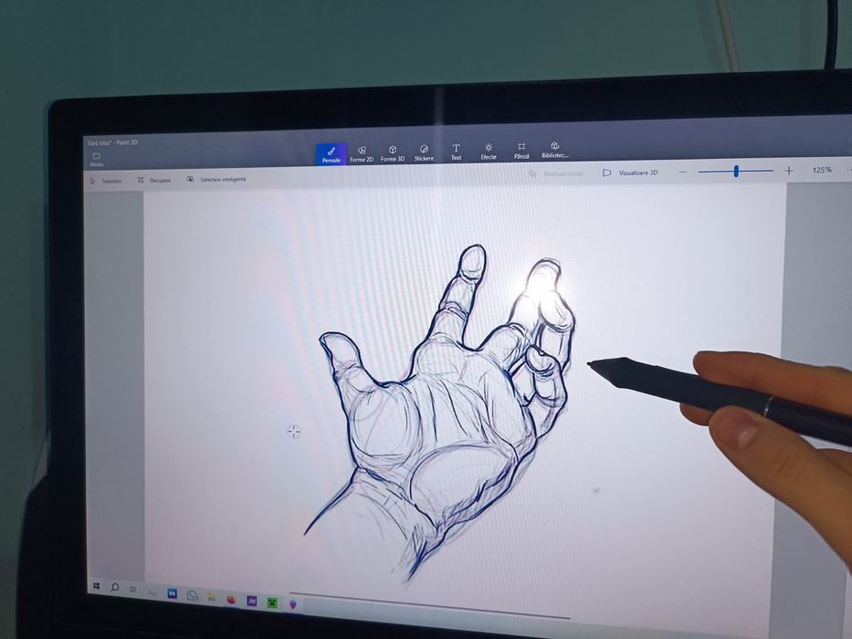 Monitor Touch/Tabletă Grafică Mare Profesională